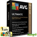 AVG ULTIMATE 2024 10 PC 1 Jahr | PC, Mac, Android | TuneUp, Antivirus, VPN DE