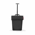 reisenthel trolley M Einkaufstrolley Einkaufstasche Frame Glossy Dots Black 43 L