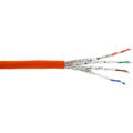 InLine® Verlegekabel Cat.7a, S/FTP (PiMF) 4x2x0,58 AWG23, 1200MHz, LSZH, 500m