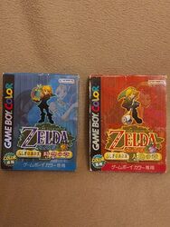 The Legend of Zelda: Oracle of Ages & Oracle of Seasons Gameboy Color JAP IMPORT