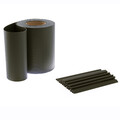 35m Sichtschutzrolle Sichtschutz Windschutz für Zaun PVC Streifen 19cm - GN-L