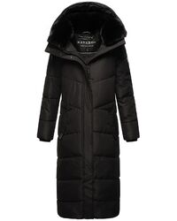 Navahoo Damen Winter Parka Stepp Mantel Jacke mit Kapuze gefüttert Hingucker✔ Gratis Hin- und Rückversand inkl. Paketmarke für DE ✔