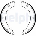 DELPHI Bremsbackensatz Feststellbremse LS1881 für 8B 8E PEUGEOT 9U 9D 607 185 8C