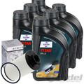 ORIGINAL AUDI/VW GETRIEBEFILTER+6L ÖL für DSG- 6-GANG A3 8P GOLF 7 AUDI A3 8P 8V