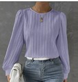Violette Bluse Für Jeden Anlass 40/L