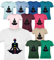 Damen T-Shirt - Yoga Shirt - Meditation - Yogi TShirt für Frauen - Chakren Shirt