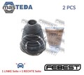 2415-DUSTT ACHSMANSCHETTE ANTRIEBSWELLE FEBEST 2PCS FÜR DACIA DUSTER