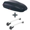 Dachbox G3 Krono 320 + Dachträger G3 Clop infinity für Volvo XC40 Typ 536 TOP