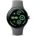 GOOGLE Pixel Watch 3 (Wi-Fi) 45 mm, Smartwatch Aluminium Matte Hazel, 150–185