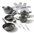 Stoneline Ceramic Topf und Pfannenset Induktion geeignet 14 teilig mit Deckeln