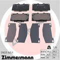 ZIMMERMANN Bremsbelagsatz, Scheibenbremse Vorderachse u.a. für NISSAN, SUBARU
