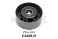 SNR GA359.06 Deflection/Guide Pulley, V-ribbed belt for CITROËN LANCIA PEUGEOT R