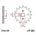 JT Ritzel 16 Zähne  Teilung 420  / 563.16 JT Sprockets