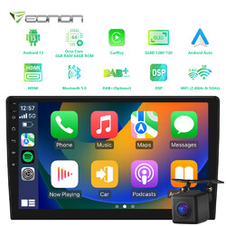 Eonon UA13 Plus 6+64G 2Din Android 13 GPS Autoradio 10 Zoll 4G LTE CarPlay RDS