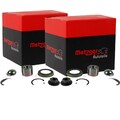 2X METZGER RADLAGER-SATZ HINTEN PASSEND FÜR FORD FIESTA FOCUS FUSION MAZDA 2