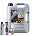Motoröl 5W30 LIQUI MOLY Special F 5L+MAHLE Ölfilter +Ölschlammspülung +Cera Tec