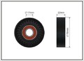 CAFFARO 02-00 Deflection/Guide Pulley, V-ribbed belt for MERCEDES-BENZ