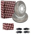 ASHIKA BREMSSCHEIBEN 280mm + BELÄGE VORNE passend für SX4 S-CROSS JY + VITARA LY