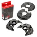 4x Ankerblech Bremsscheibe Set vorne hinten für BMW 3er E46 325i 330d Cd Ci 330i