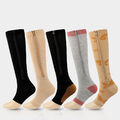 Kompressionsstrümpfe Kniesocken Stützstrümpfe Mit Reißverschluss Thrombose Soc ↕