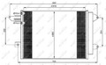 Kühler Klimaanlagen – Kondensator 350070 NRF für AUDI A3 Sportback TT
