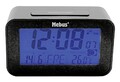 Mebus Funkwecker digital ohne 2x AAA Batterien 7,1x12x4,8cm anthrazit
