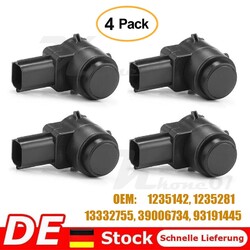 4x PDC Sensor Einparkhilfe Parksensor für Opel Astra J Insignia A Zafira B Corsa