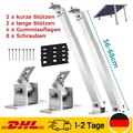 1/2/4/8 Sets Aufständerung Solarmodul Halter Wand Dach Boden Balkonkraftwerk PV