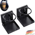 2x Auto Getränkehalter Universal klappbar Flaschenhalter Becherhalter Boot KFZ