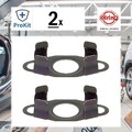 2x ORIGINAL® Elring 068.730 Dichtung, Ölauslass (Lader)