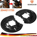 2x Spritzblech Bremsscheibe für MERCEDES W204 S204 C204 A207 C207 hinten
