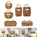 Hanging Storage Basket Imitation Rattan Storage Basket für Bauernhause