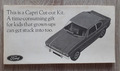 Ford Capri Mk 1 Sortiment Broschüre um 1969 - Cit Out Kit