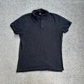 SUPERDRY Herren Poloshirt Kurzarm Polohemd Gr. L Polo T-Shirt Logo A22502 Blau