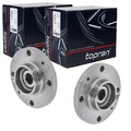 2X TOPRAN RADNABE VORNE BEIDSEITIG PASSEND FÜR CITROËN C-ELYSEE C2 C3 C4 DS3