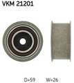 SKF VKM 21201 Umlenk-/Führungsrolle, Zahnriemen rechts unten für AUDI