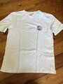 ** JACK & JONES ** HERREN T-SHIRT - SHIRT - GR. S - WEIß - RUNDHALS - MOTIV