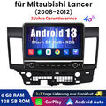 Für Mitsubishi Lancer 2008-2017 10.1" Android 13 Autoradio GPS Navi WIFI RDS DAB