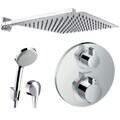 Hansgrohe Ecostat S Unterputz Duscharmatur Regendusche Kopfbrause 30cm Set