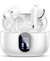 Bluetooth Kopfhörer, Kopfhörer Kabellos Bluetooth 5.3 Sport In Ear | Weiß