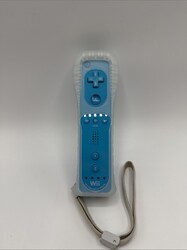 Original Nintendo Wii / Wii U Remote Motion Plus Controller Türkis Blau ohne OVP