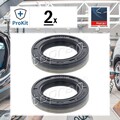 2x ORIGINAL® Topran Wellendichtring, Nockenwelle für VW Golf IV Golf V Polo#