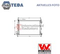 37002338 KÜHLER WASSERKÜHLER MOTORKÜHLER VAN WEZEL NEU OE QUALITÄT