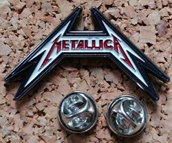 Metallica Logo Enamel Pin
