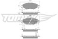 TOMEX Brakes Bremsbelagsatz, Scheibenbremse TX 13-89 für TOYOTA