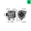 Lichtmaschine Generator Lima ERA 210356A für OPEL CORSA X01 MERIVA X03 ASTRA T98