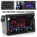 7" Android 13 Autoradio GPS Navi 32GB Für VW Polo 9N Passat B5 Golf Sharan T4 T5