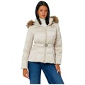 Guess Daunenjacke Echt Daunenpolster New Oxana Short Beige W4BL53WEX52G1M5