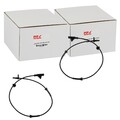 2X NTY ABS-SENSOR RADDREHZAHL VORNE passend für CITROËN C1 PEUGEOT 107 TOYOTA AY