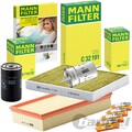 MANN INSPEKTIONSPAKET passend für VW T5 BUS KASTEN TRANSPORTER 2.0i 115 PS